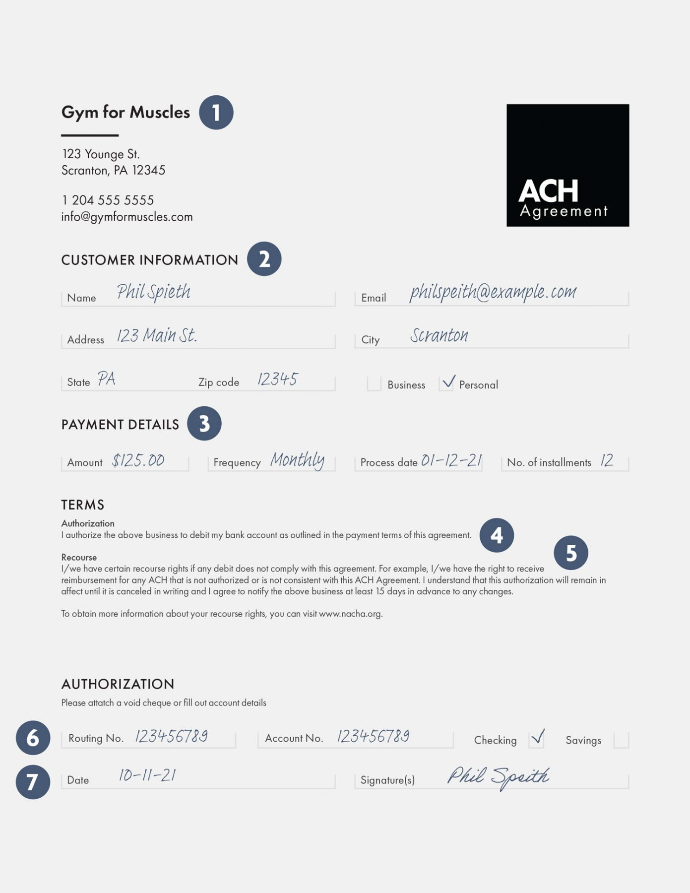 What Is An Ach Authorization Form How To Create One