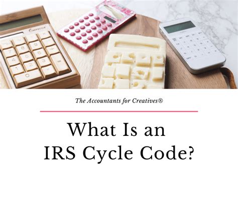 What Is An Irs Cycle Code