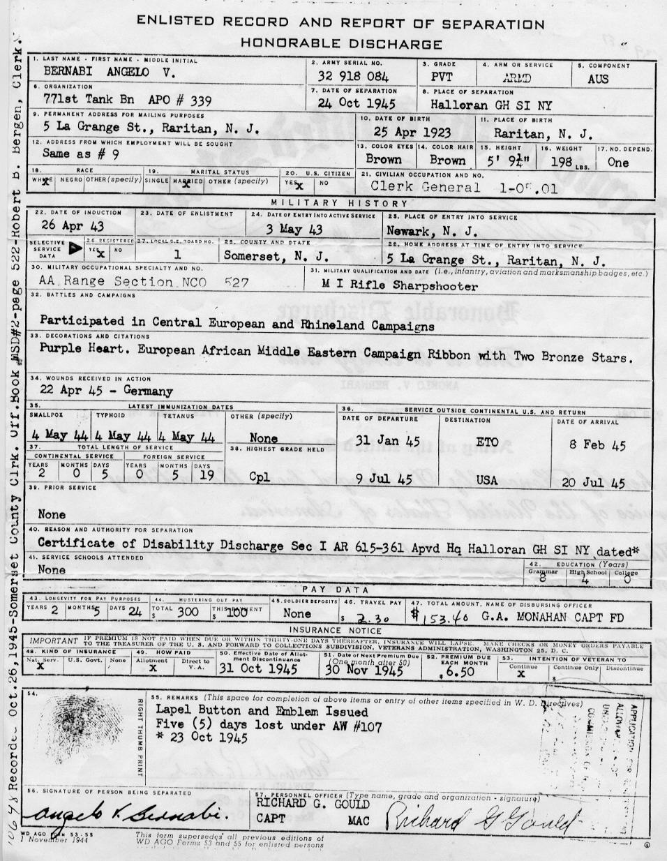 Discharge Paperwork Explained