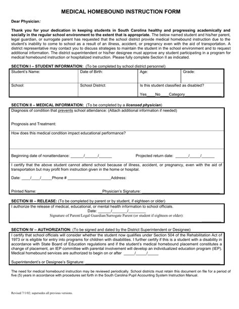 Hospital Homebound Paperwork Explained