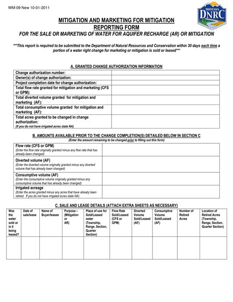 Mitigation Paperwork Explained