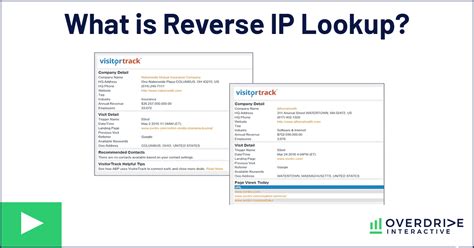 What Is Reverse Ip Lookup Overdrive Interactive