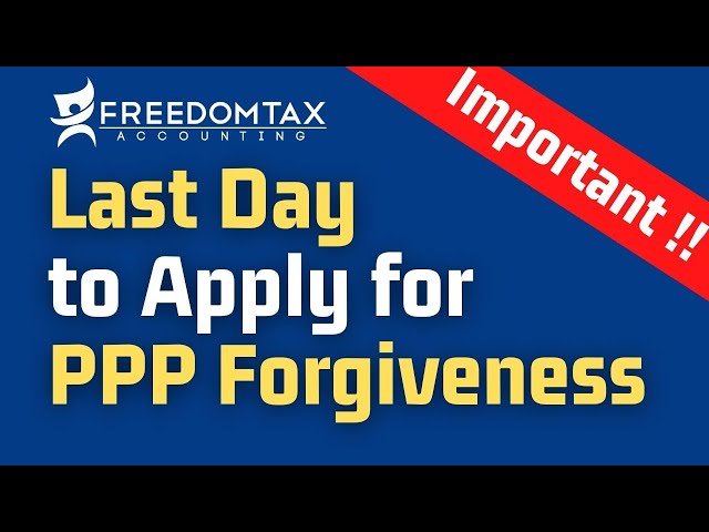 What Is The Deadline For Ppp Loan Forgiveness In 2021 Commons Credit