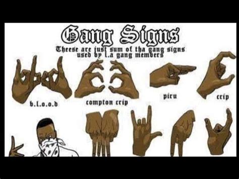 What Is The Meaning Of Gang Signs Los Angeles Chicago Gangs Youtube