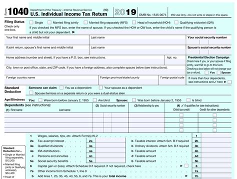 5 Tax Return Papers