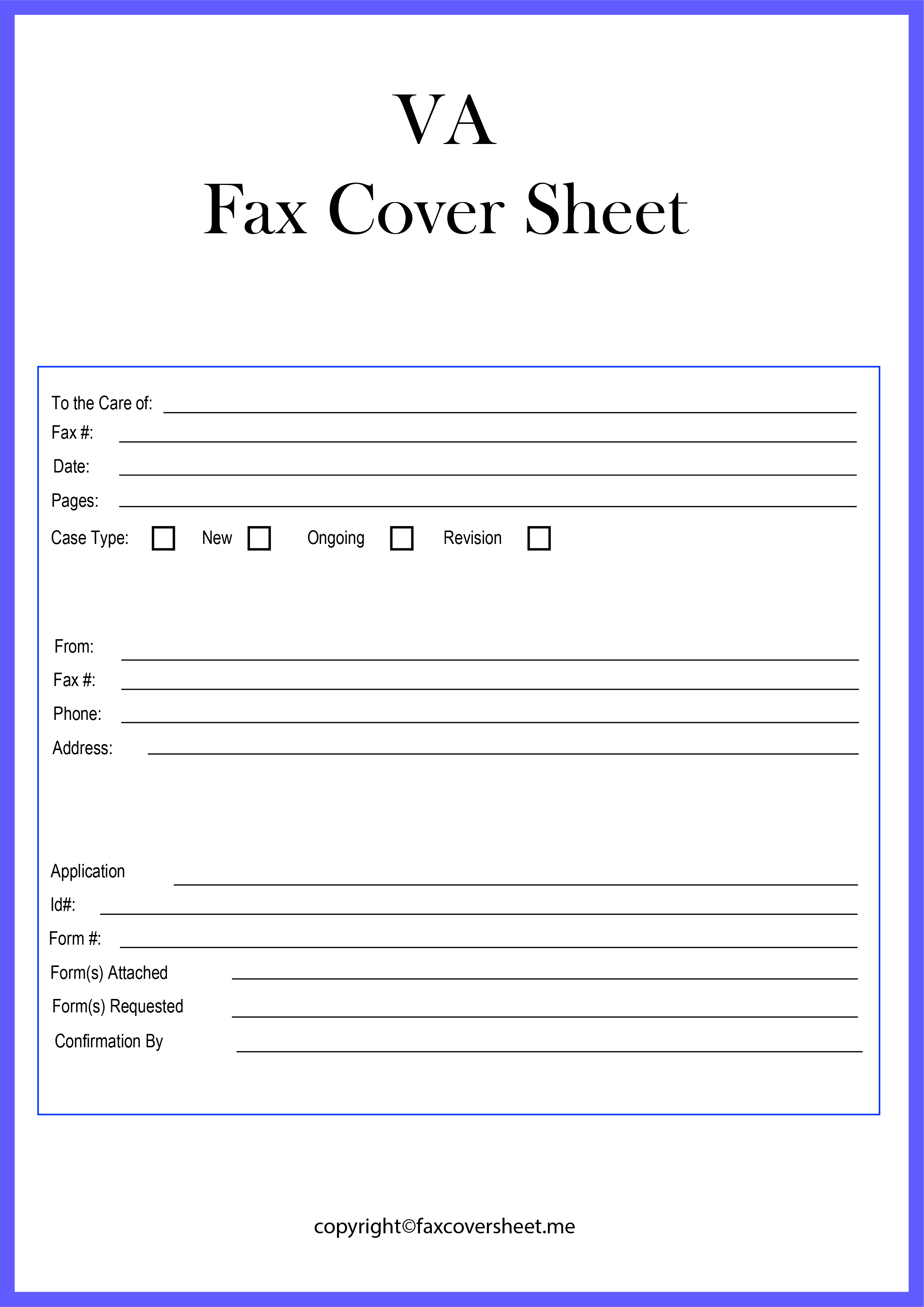 Fax VA Ramp Appeal Paperwork Order