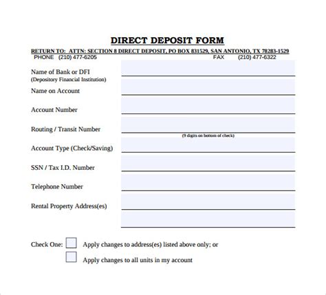 Direct Deposit Paperwork Alternatives