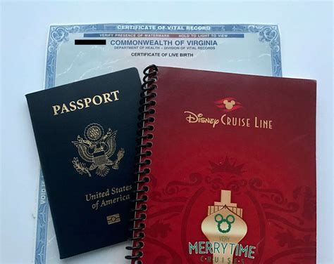 Disney Cruise Paperwork Requirements