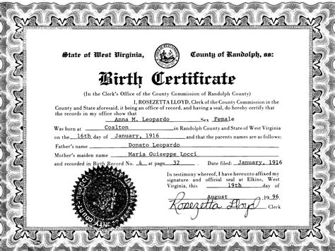 Get Birth Certificate Paperwork