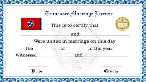 5 Steps Tennessee Marriage