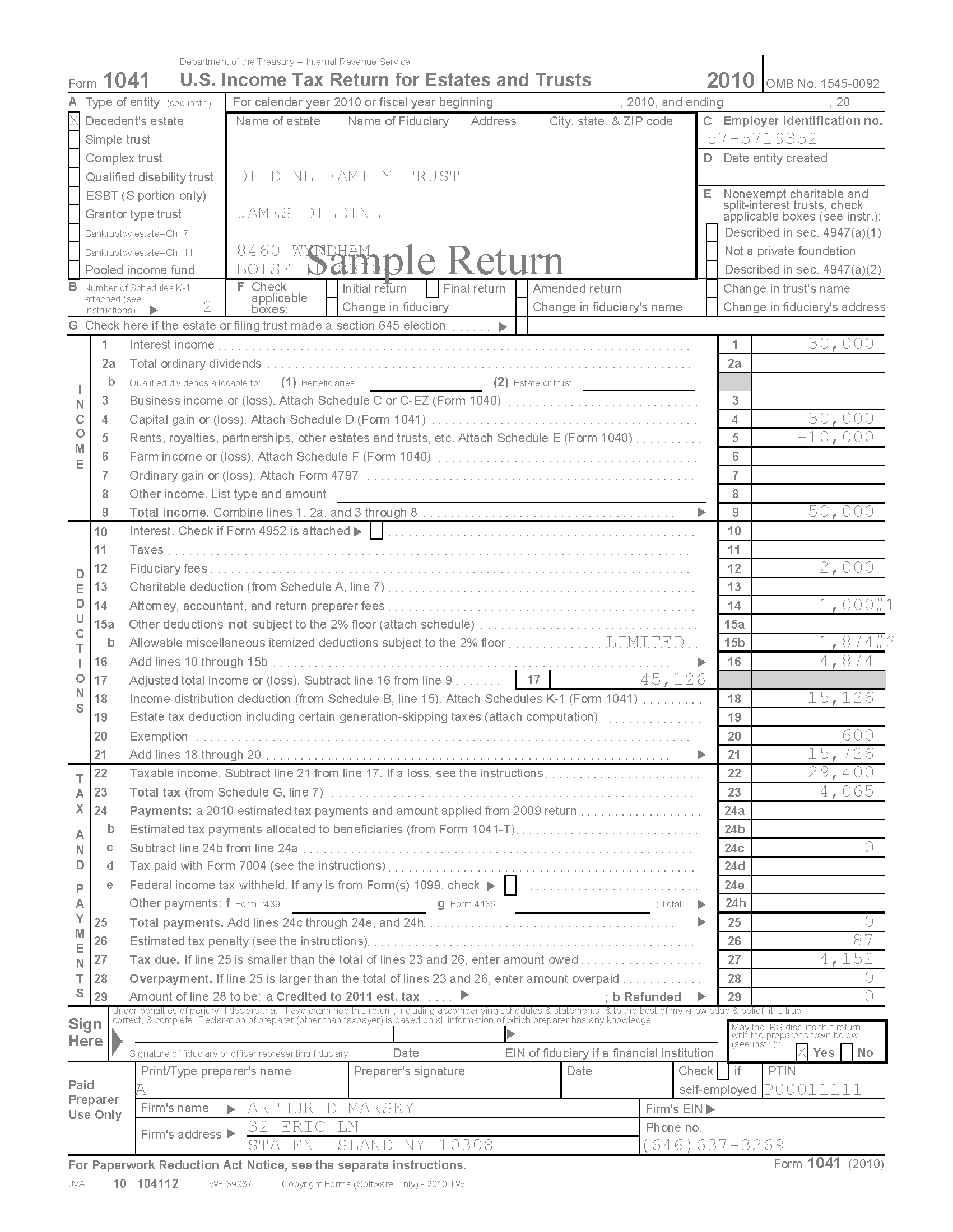 Tax Return Paperwork Guide