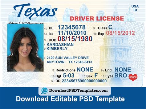 5 Steps Texas License