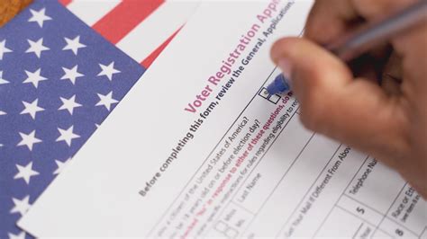 Register to Vote Paperwork Required