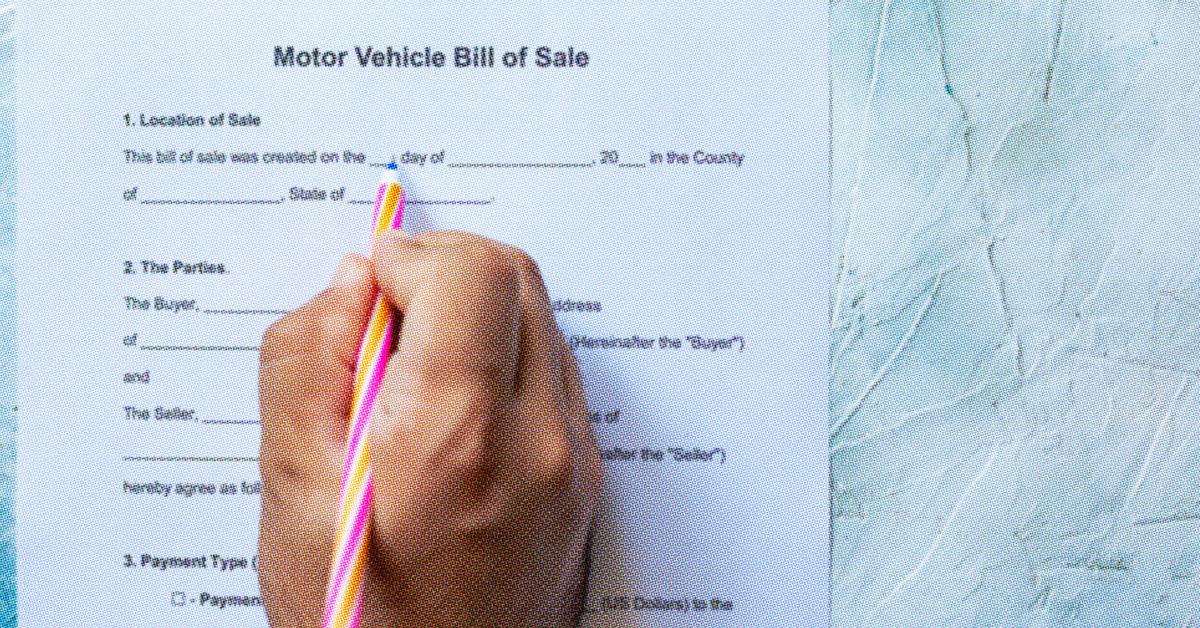 Car Registration Paperwork Requirements