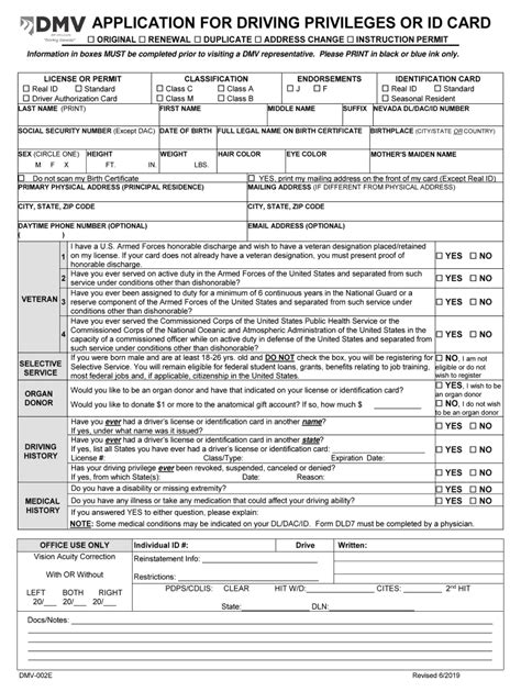 DMV Paperwork Requirements