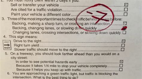 Driving Test Paperwork Requirements