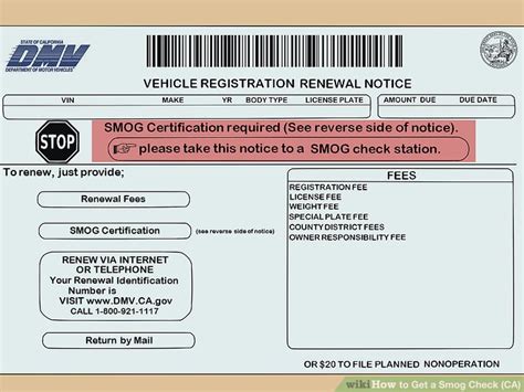 Smog Check Paperwork Needed