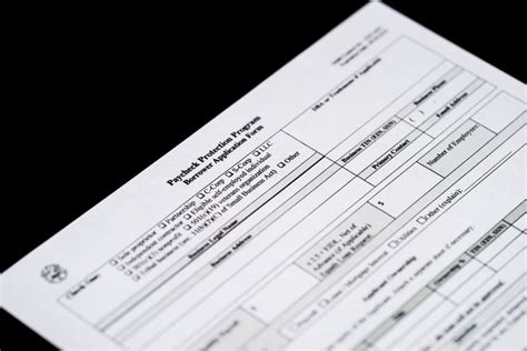 PPP Loan Paperwork Requirements