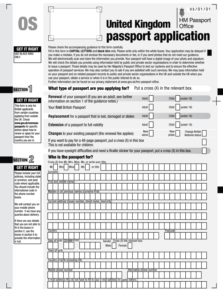 Renew Passport Paperwork Required