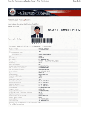 What Paperwork Is Required For Ds 160 H1 Form-7