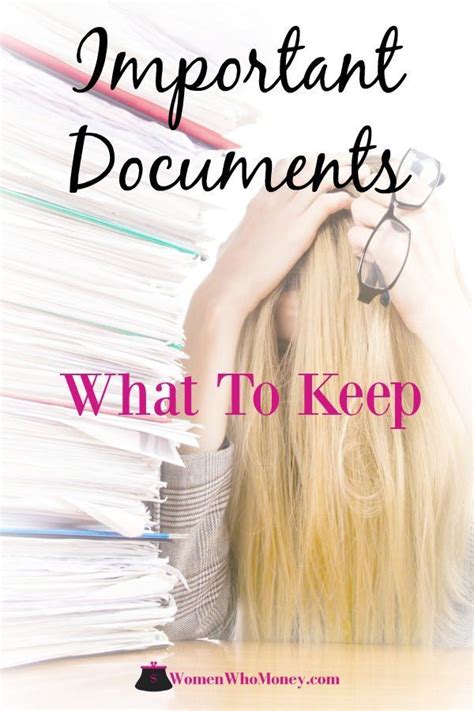 Keep Essential Paperwork