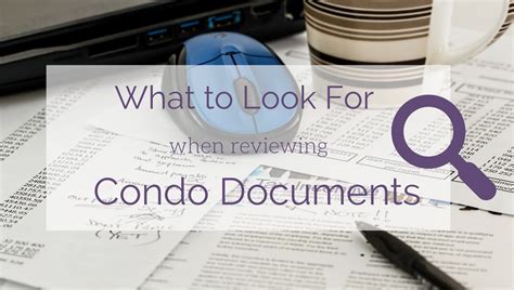 5 Condo Paperworks Needed