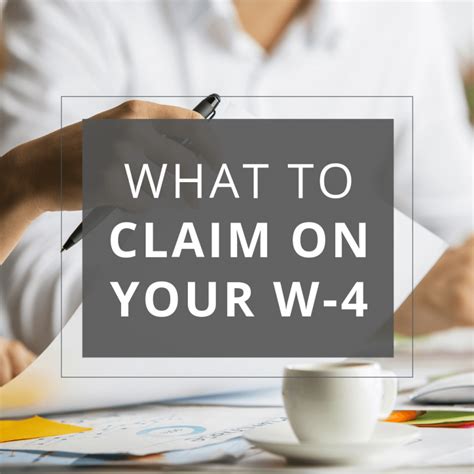 What To Claim On Your W 4 Uworld Accounting