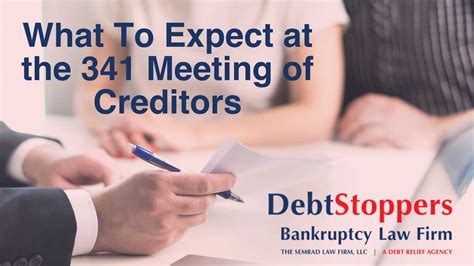 What To Expect At The 341 Meeting Of Creditors Debtstoppers