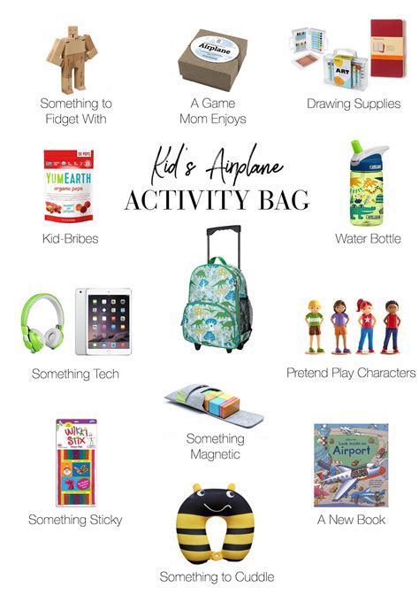 What To Pack For Kids On The Plane Ages 3 8 Best Airplane Activities