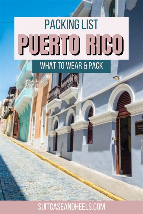 What To Pack For Puerto Rico Artofit