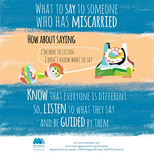 What To Say To Someone After Miscarriage And Infant Loss What Would You Add To The List By Infertilemillennial I M Sorry You Re Going Through This This Is So Unfair I