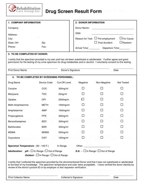 VDT Remark on Drug Test Paperwork Explained