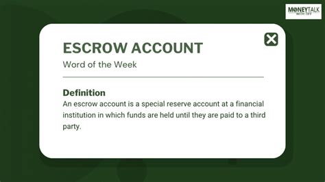 What You Need To Know About Escrow Accounts A Helpful Guide