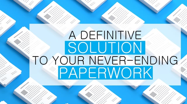 5 Ways With Paperwork