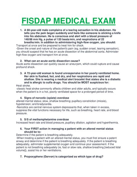 Fisdap Clinical Paperwork Due Date