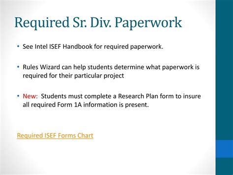 5 ISEF Paperwork Deadlines