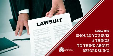 When Should You Sue Someone