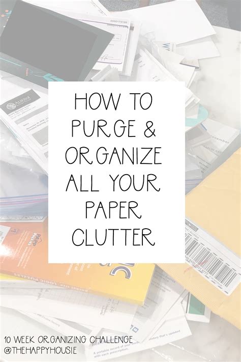 When To Purge Paperwork Can The Clutter