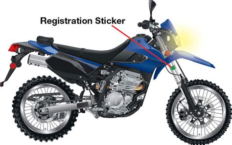 Where Do You Put The Registration Sticker On A Motorcycle In Ny Reviewmotors Co