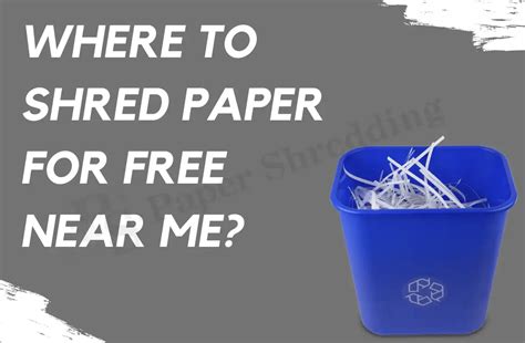 Where To Shred Paper For Free Near Me 2024 Dispose Papers