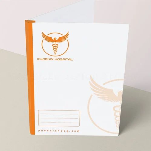 White Paper Hospital Files With Multi Colored Printing At Rs 11 Piece