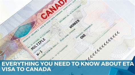 Who Needs An Eta Canada Travel Document Work Study Visa