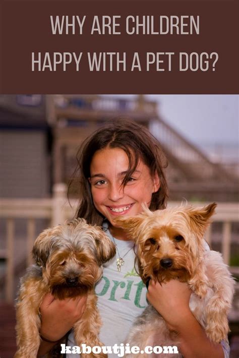 Why Are Children Happy With A Pet Dog Kaboutjie