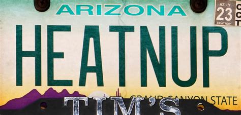 Why Does Arizona Have So Many Specialty License Plates Here Are All