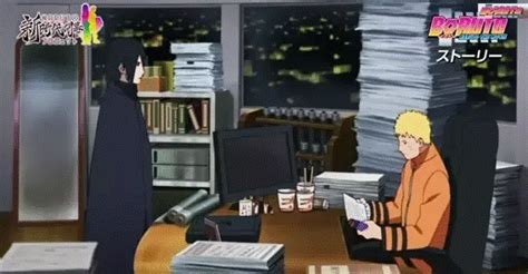 Why Does Naruto In Boruto Have Piles Of Paperwork Wouldn T He Make