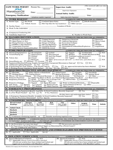 Work Permit At In Excel 2010 2024 Form Fill Out And Sign Printable