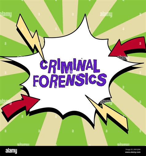 Writing Displaying Text Criminal Forensics Business Concept Federal