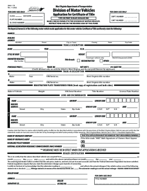 Wv Dmv 4 Tr 2012 2022 Fill And Sign Printable Template Online Us