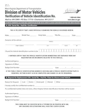 Wv Dmv Title Application Form