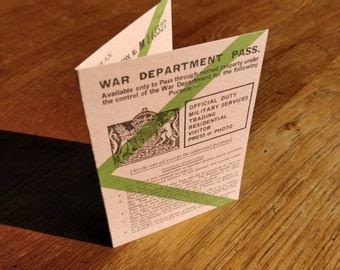 Ww2 Paperwork Etsy